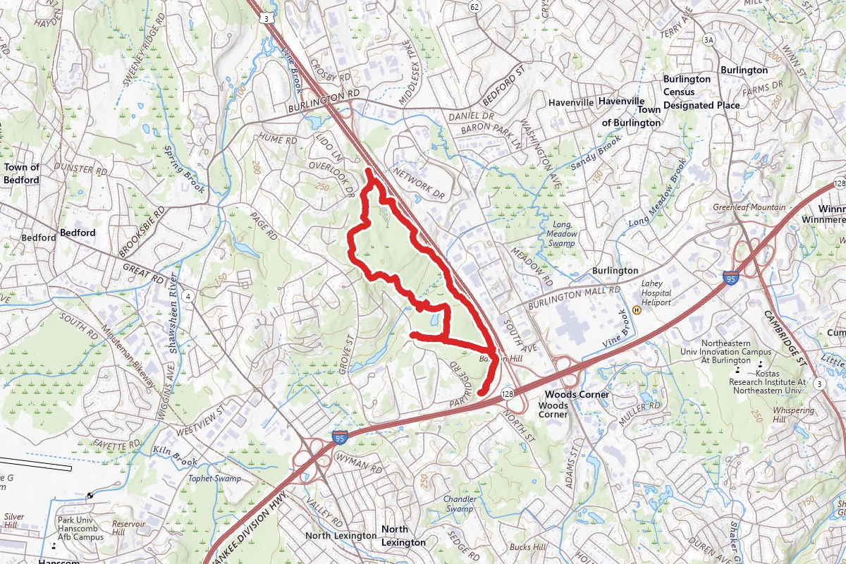 Burlington Landlocked Forest Outer Loop