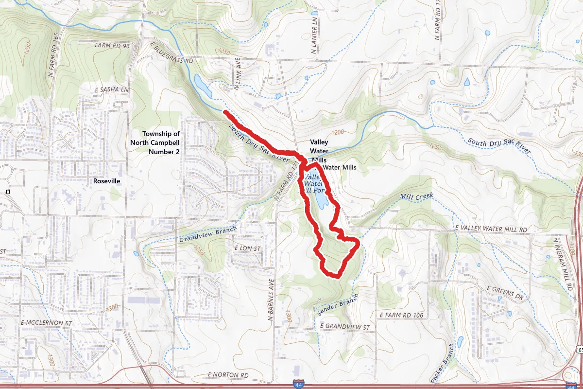 Valley Water Mill Pond Loop