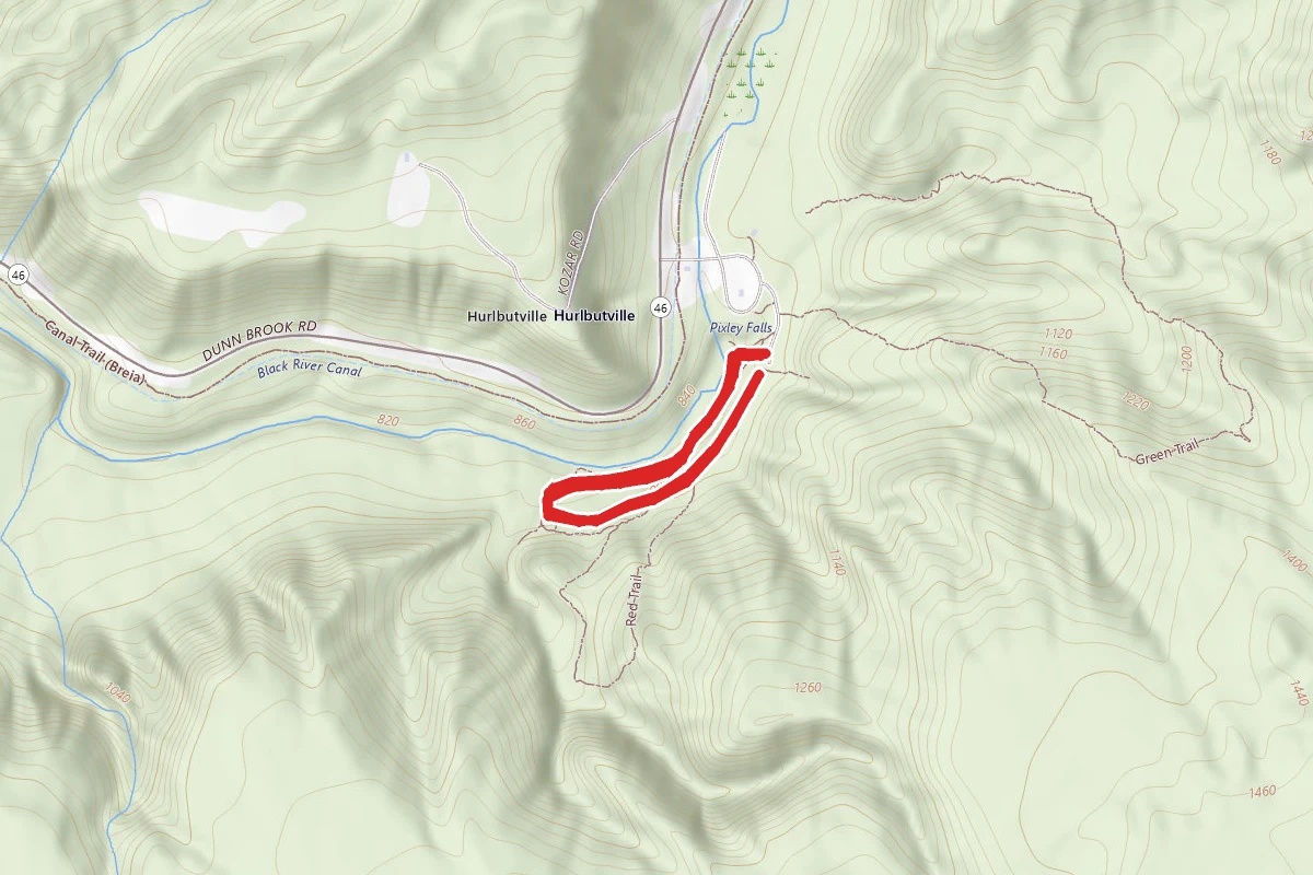 Pixley Falls Nature Trail