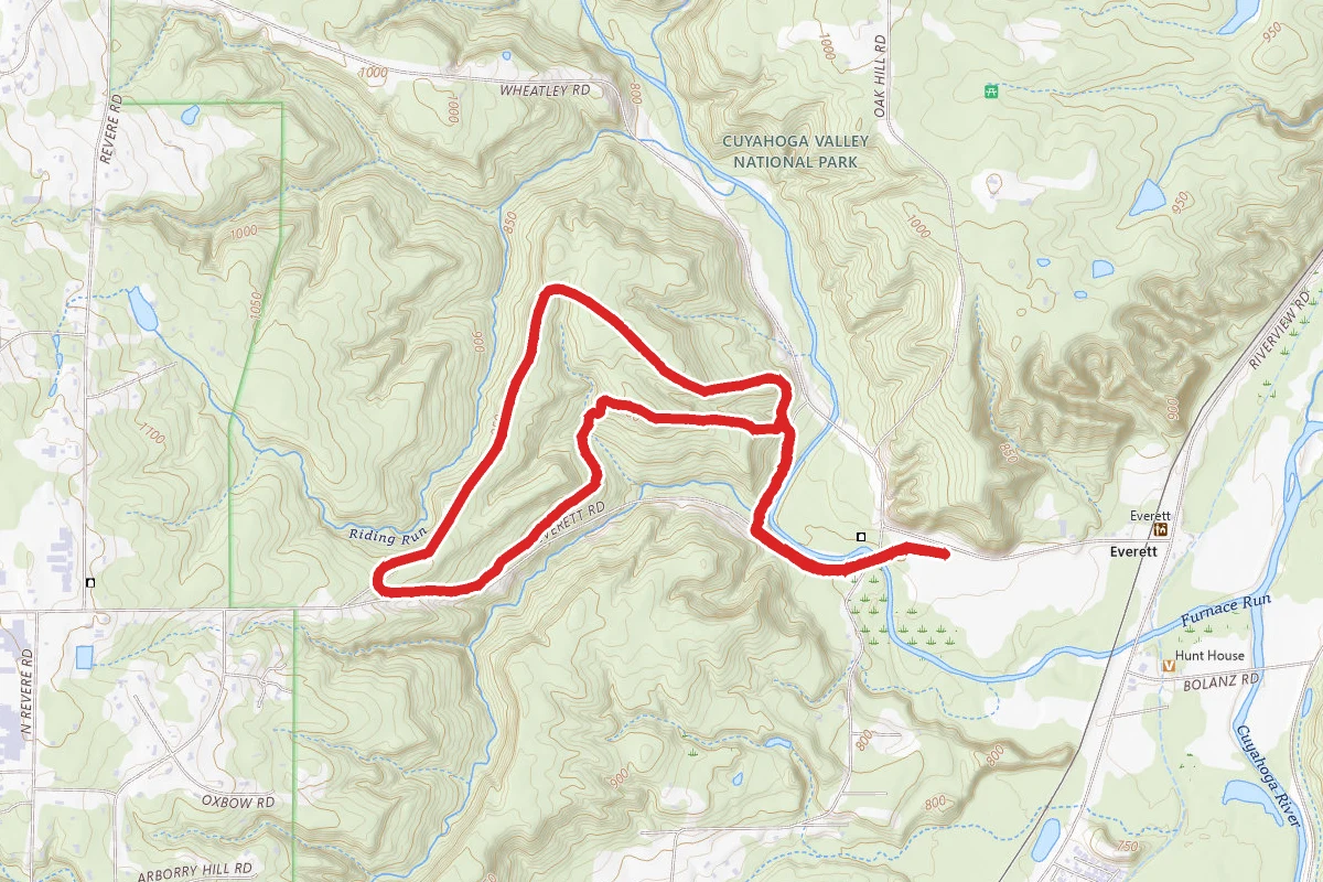 Riding Run Trail Loop