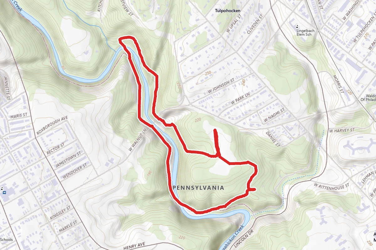 Blue Bell and Forbidden Drive Loop