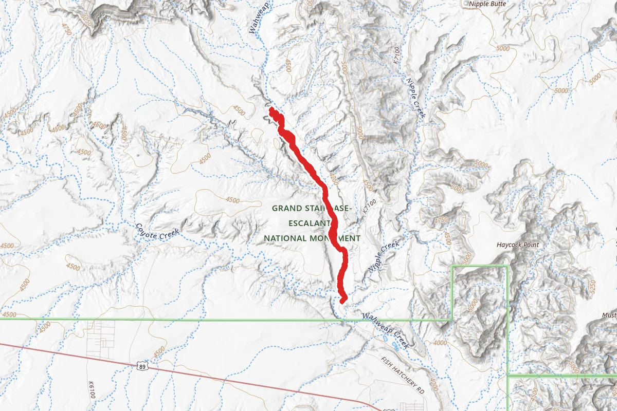 The Wahweap Hoodoos Trail