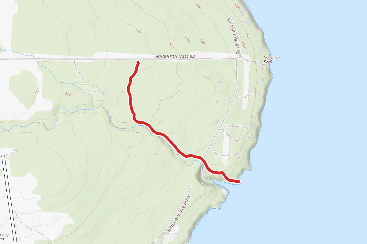 Houghton Falls Trail