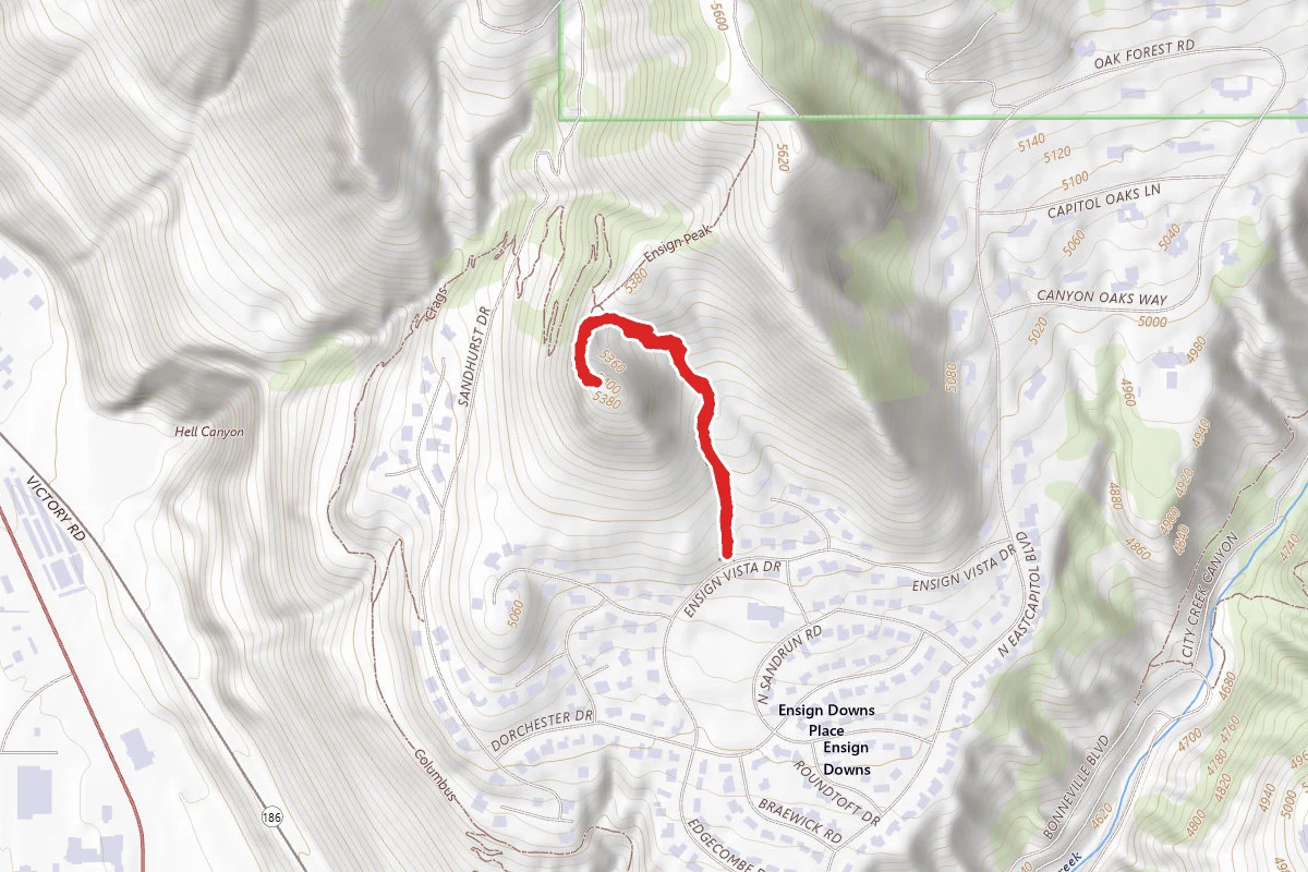 Ensign Peak Trail and Overlook