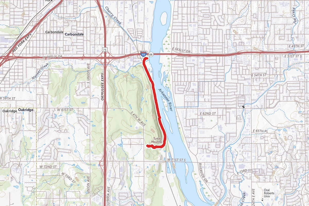 Riverparks West Bank Trail