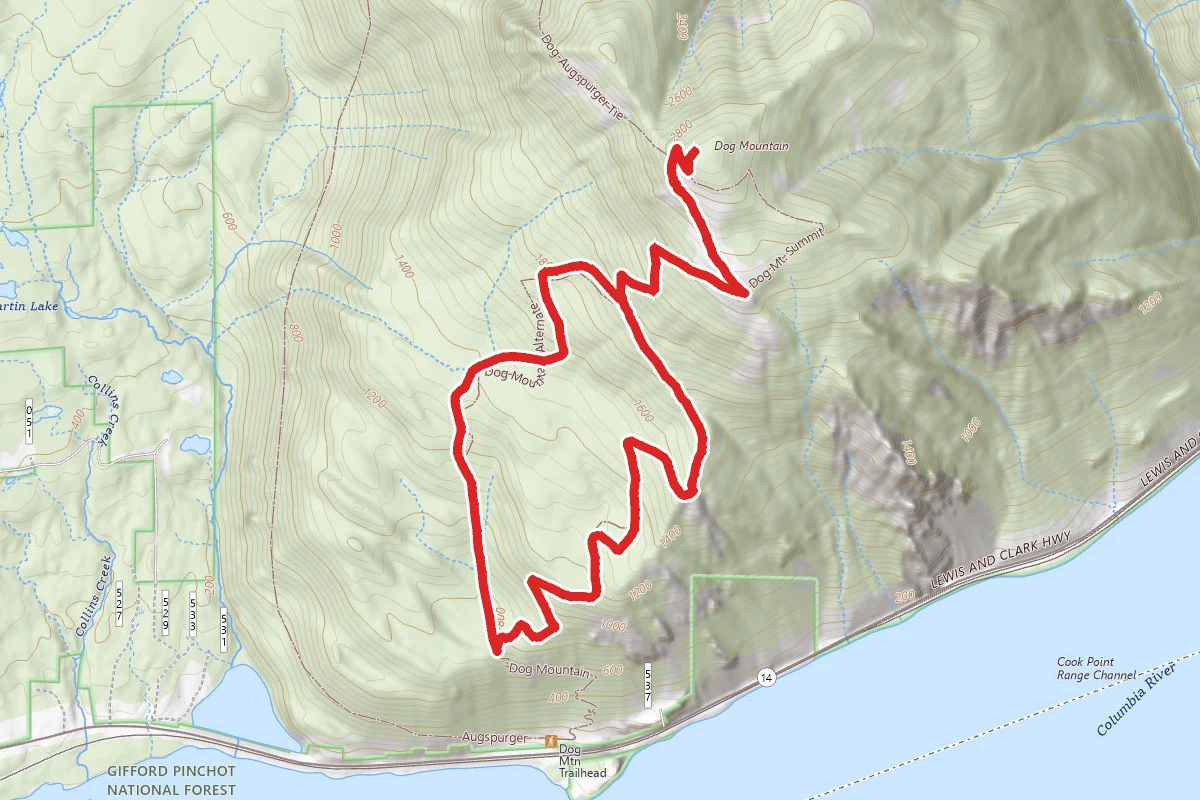Dog Mountain Trail