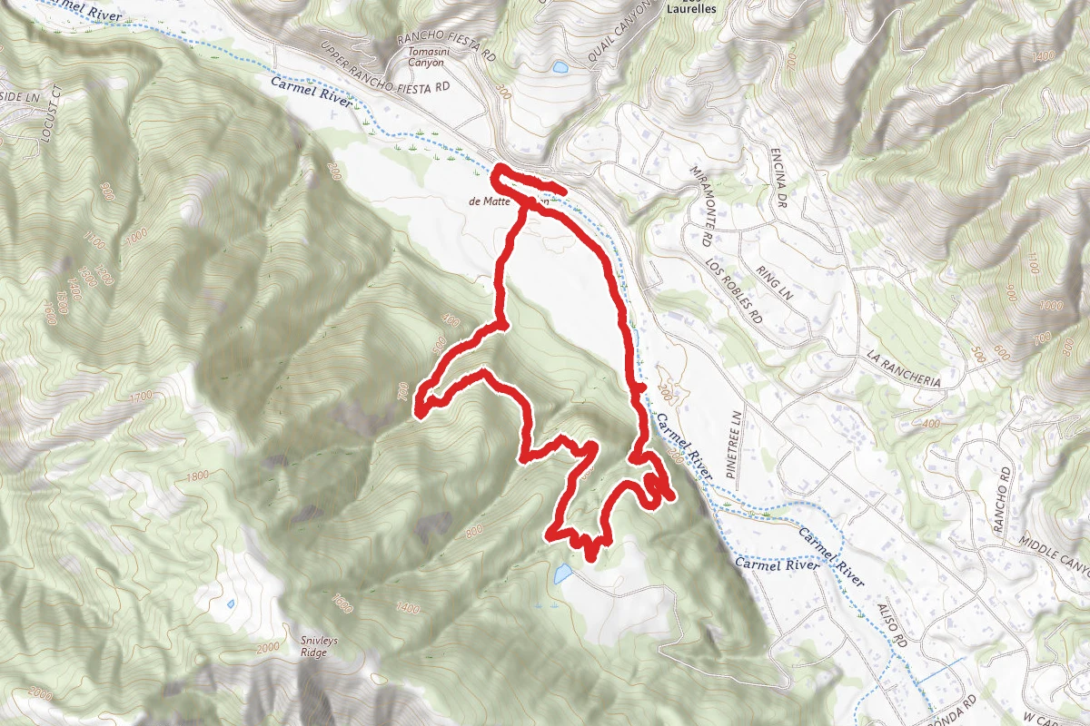 Cottonwood to Maple Canyon to Lupine Loop