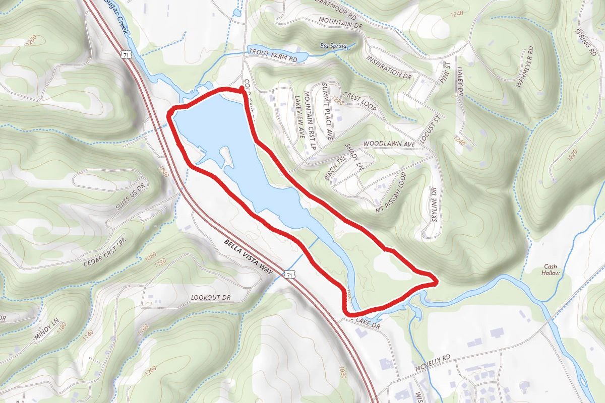 Bella Vista Lake Trail