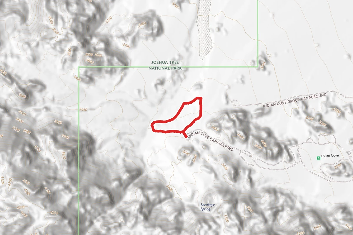 Indian Cove Campground Trail