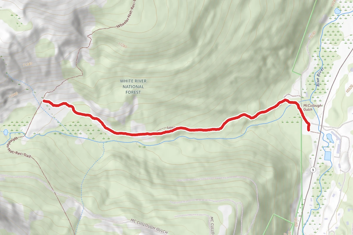 Lower McCullough Gulch Trail