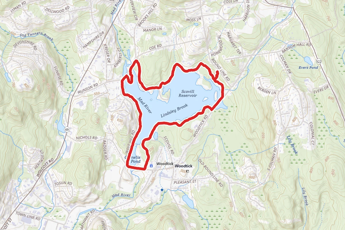 Scoville Reservoir Loop