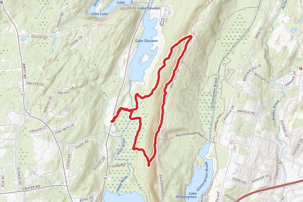 West Rock Ridge Trail