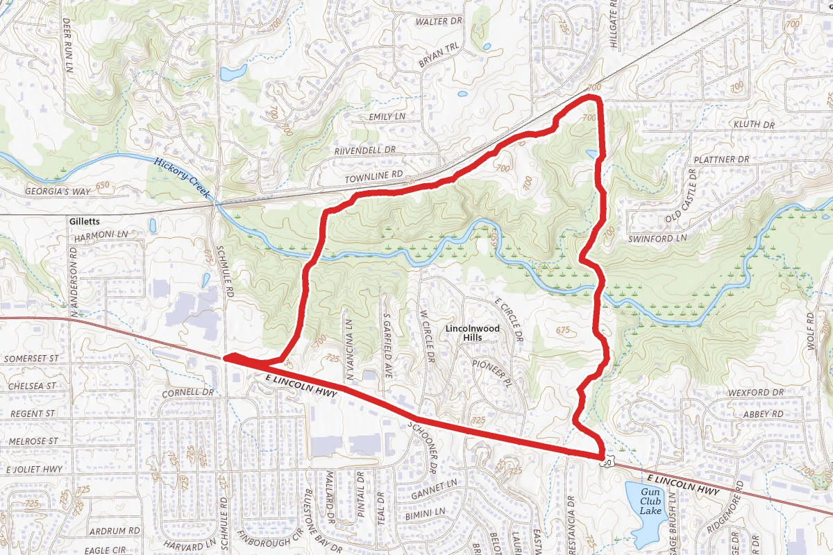 Hickory Creek Bikeway Trail