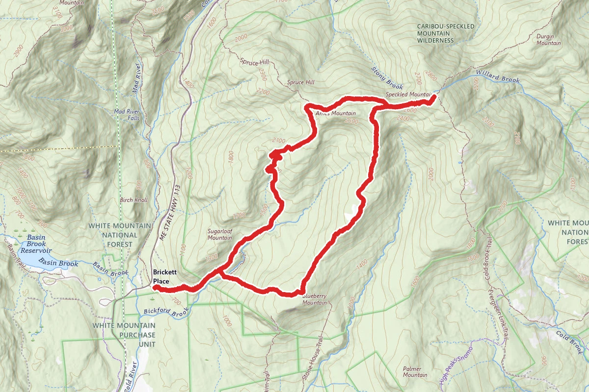Speckled Mountain Loop