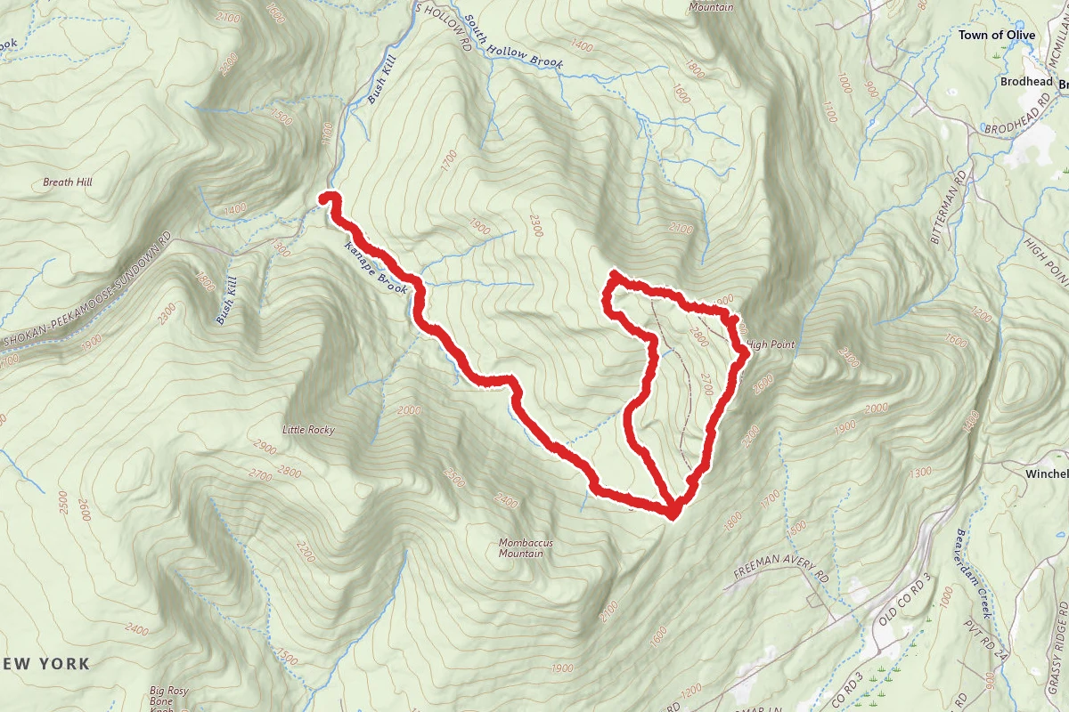 Ashokan High Point Trail