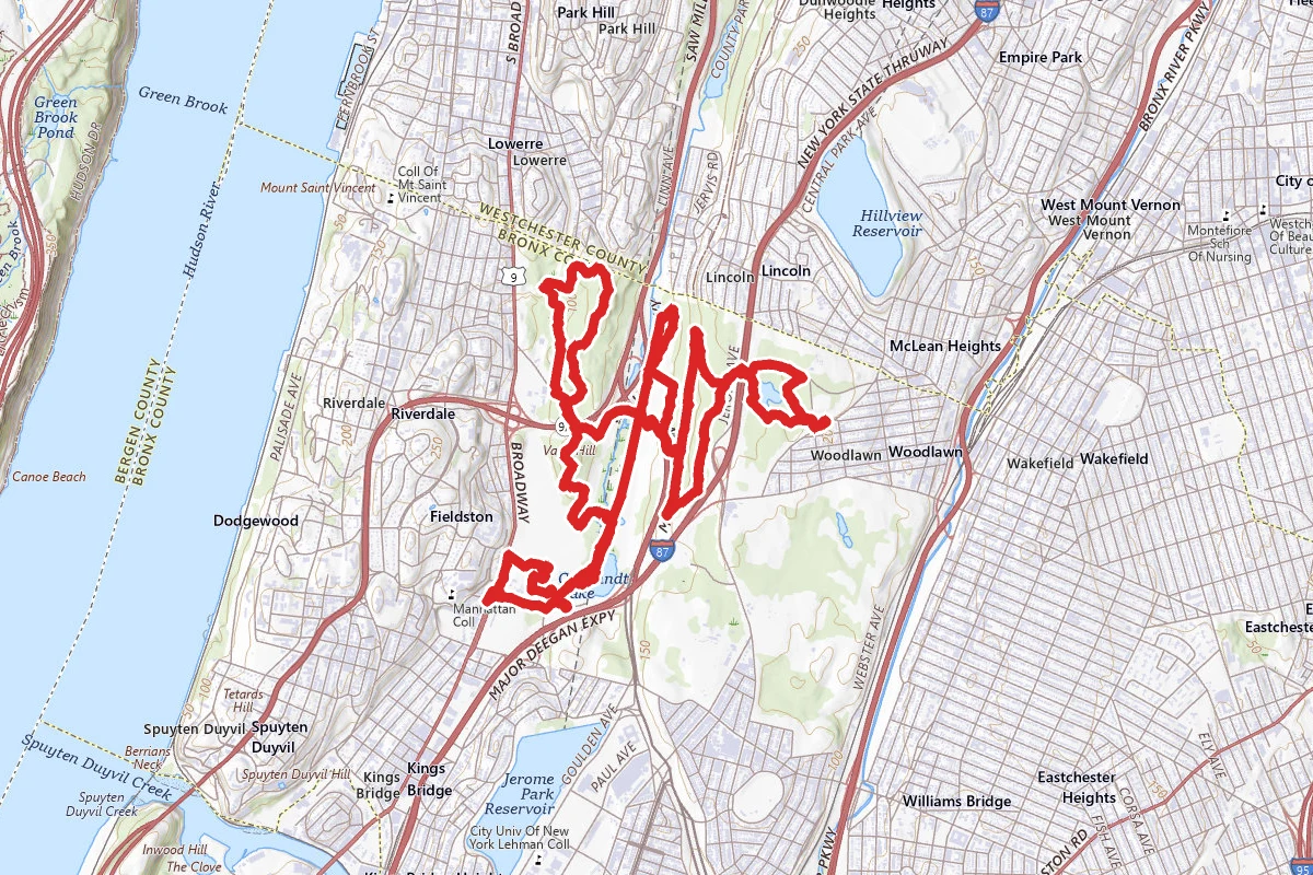 Van Cortlandt Park Trail