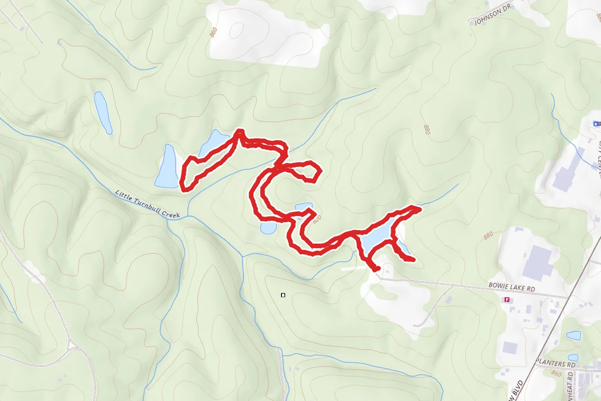 Lakes of Bowie Loop Trail