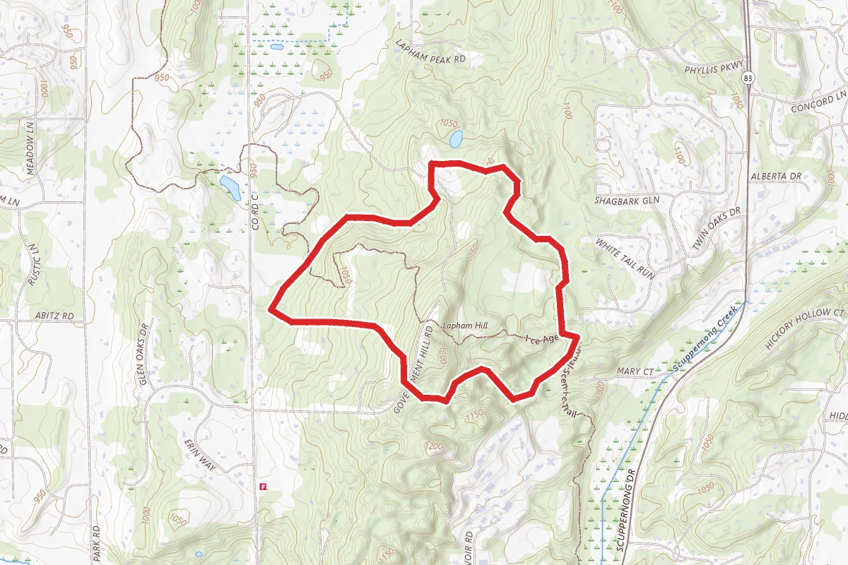 Kettle View and Meadow Trails Loop