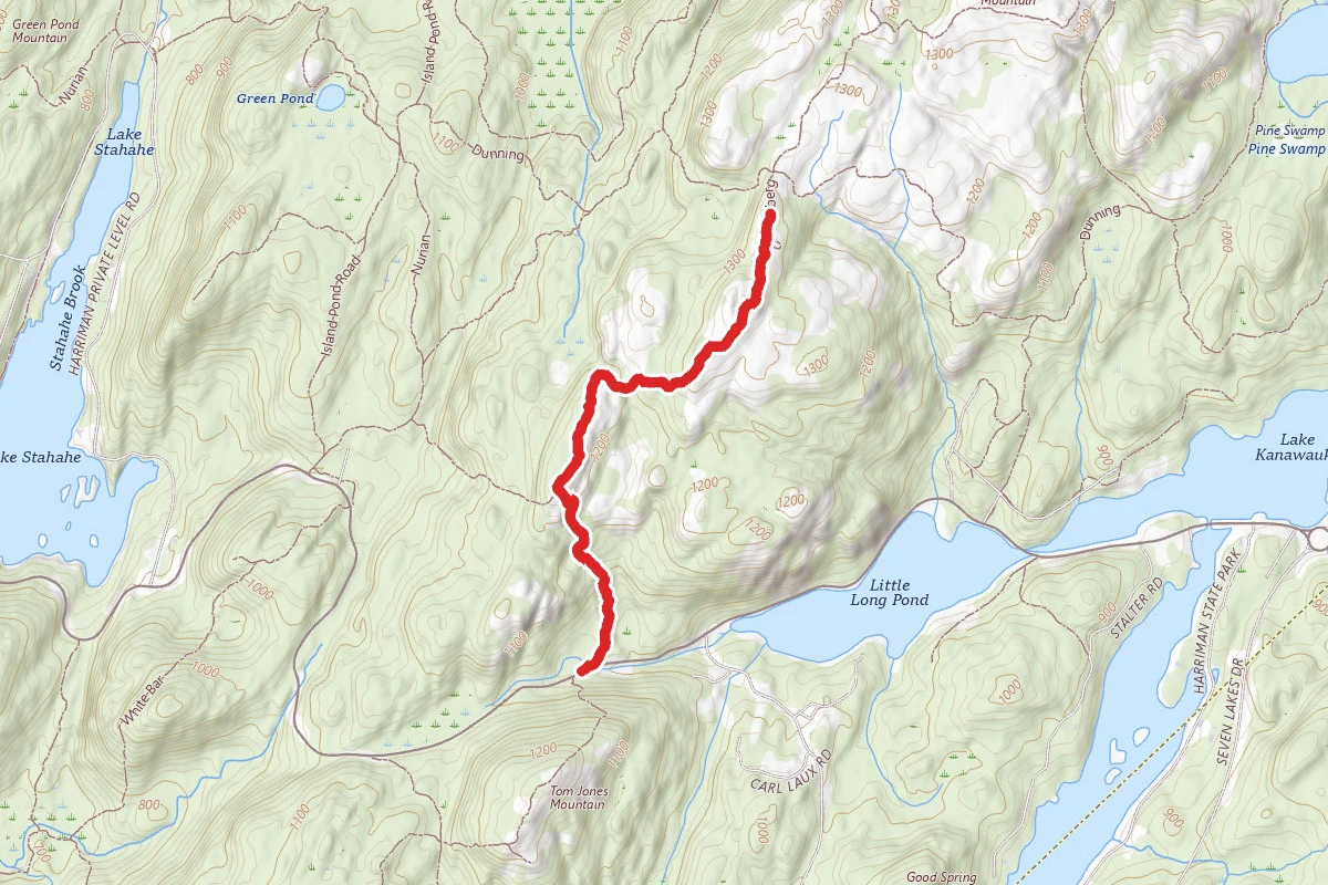Bald Rocks Shelter via Kanawauke Road