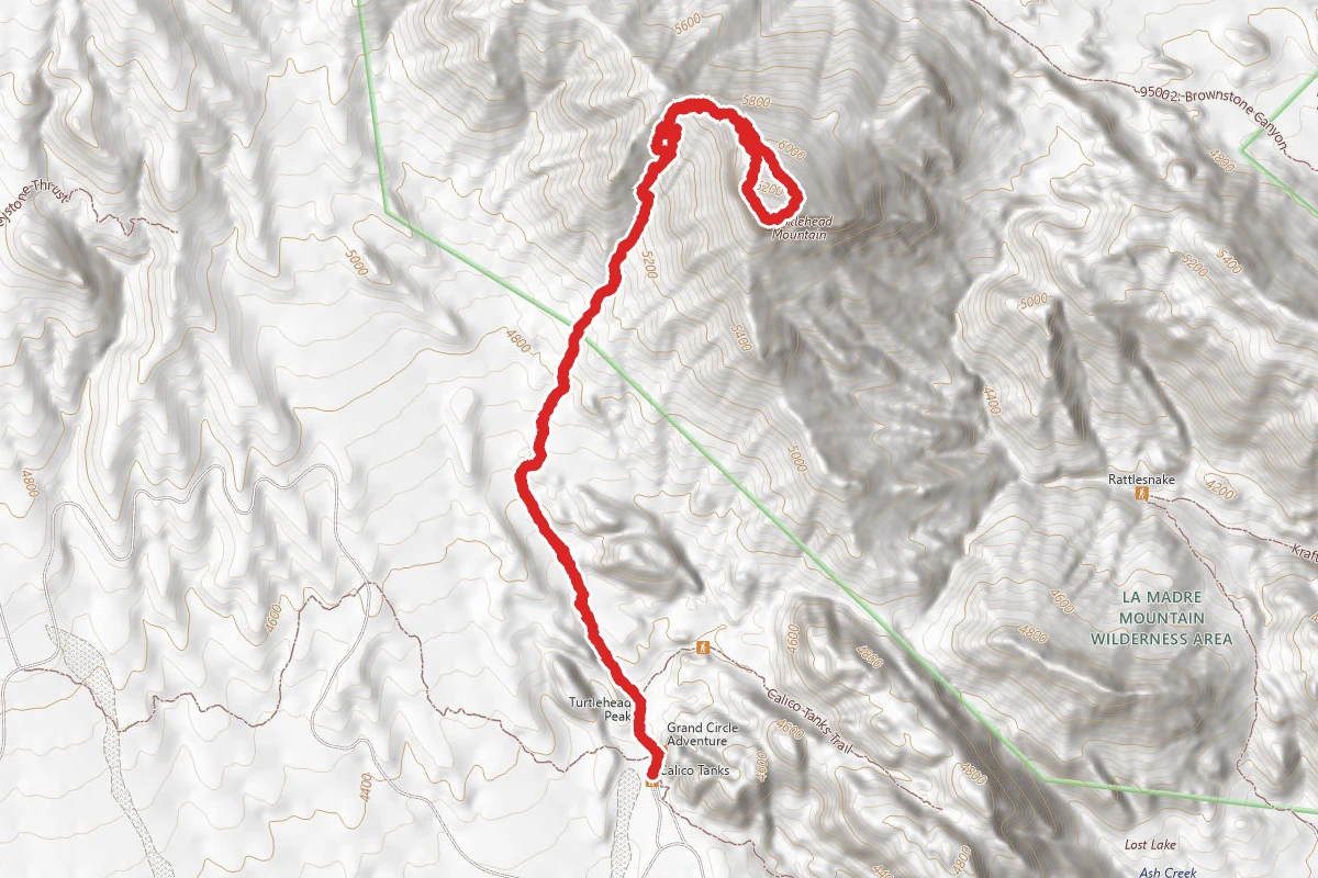 Turtlehead Peak Trail