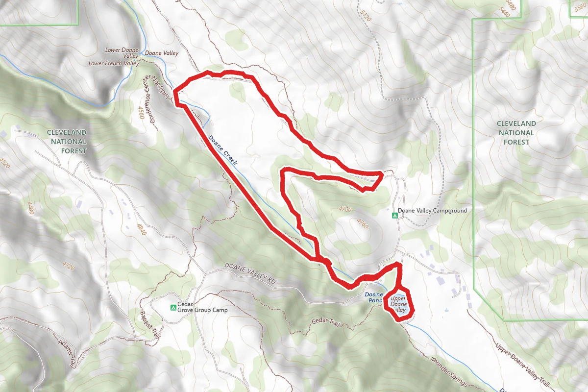 Lower Doane and Weir Trail Loop and Doane Pond