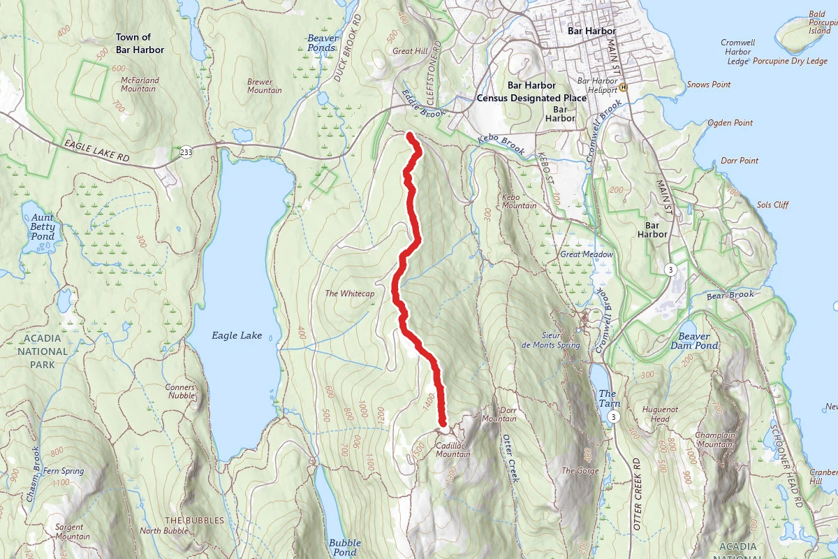 Cadillac North Ridge Trail
