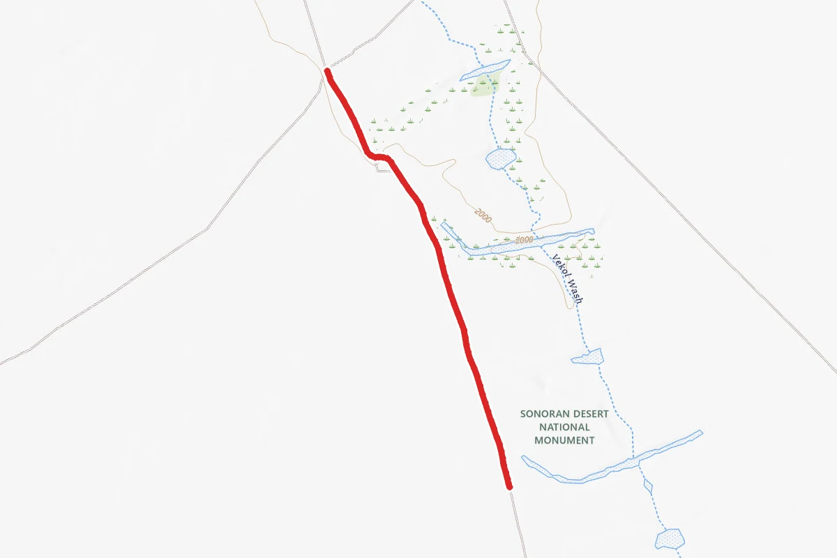 Vekol Valley Road