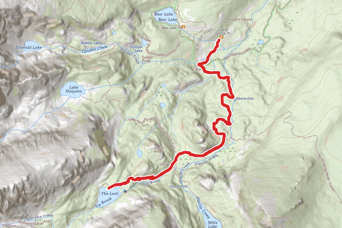 The Loch via Glacier Gorge Trail