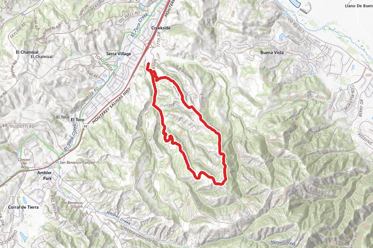 Toyon Ridge Trail