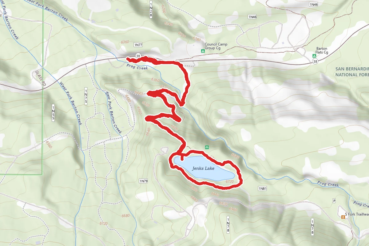 Jenks Lake Trail