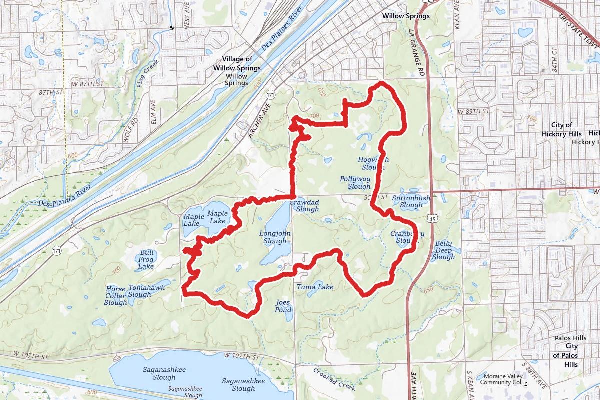 Palos Yellow Trail Loop