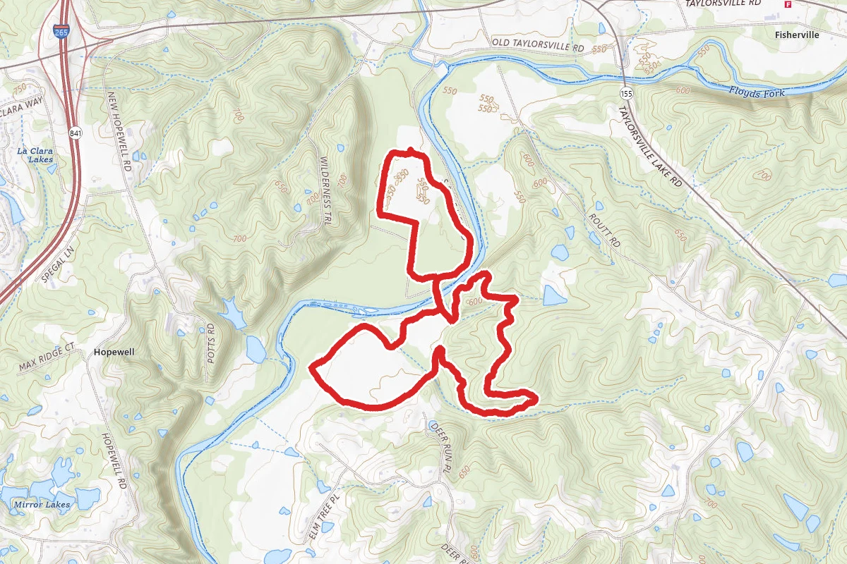 Big Beech and Prairie Preserve via Louisville Loop
