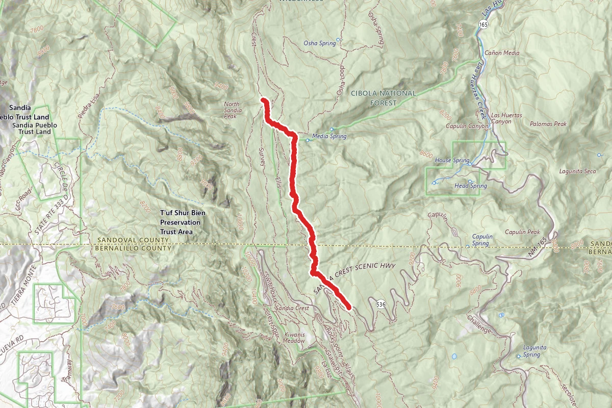 10K Trail (North Section)