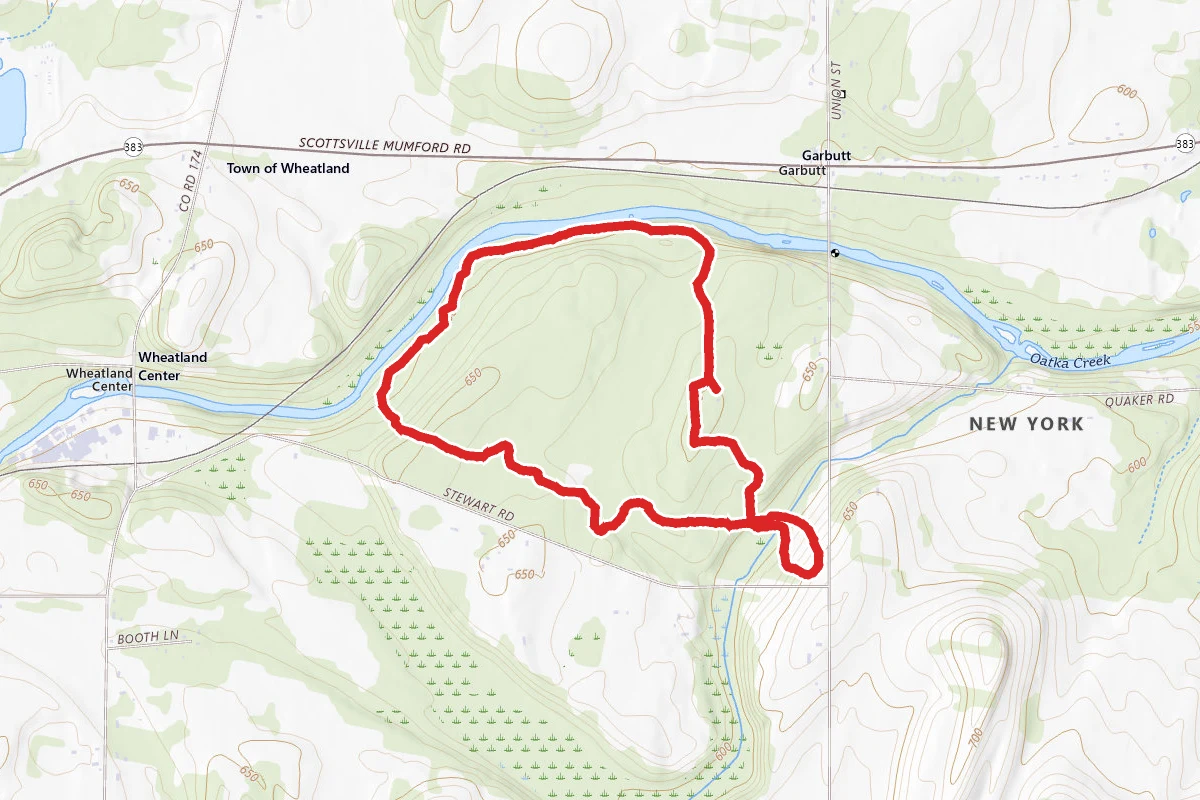 Oatka Creek Park Trails