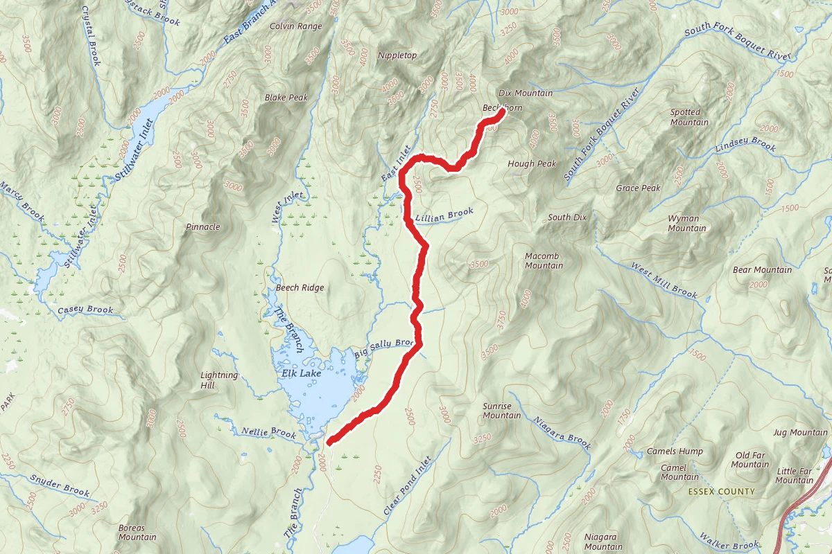 Dix Trail from Elk Lake Parking Area