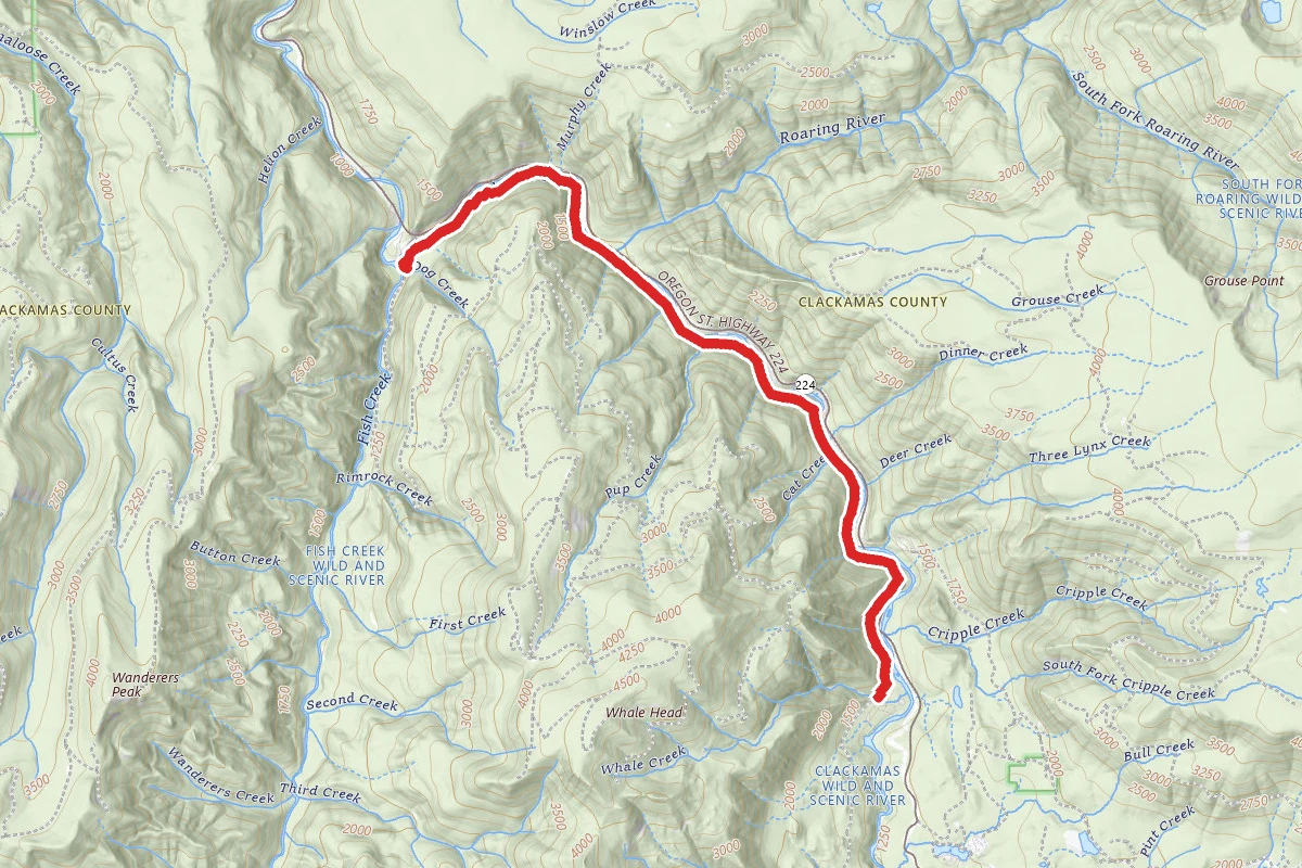 Clackamas River Trail #715