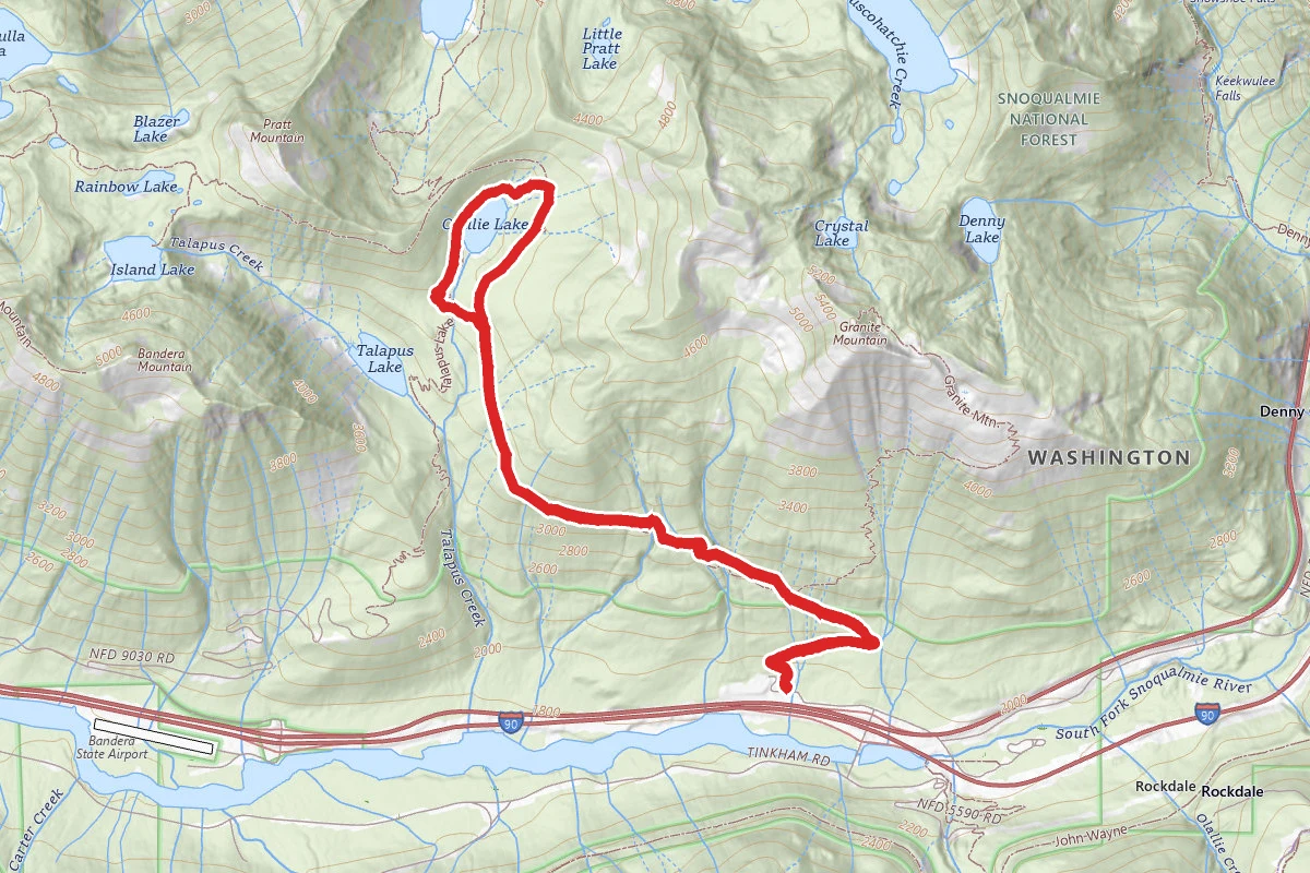 Olallie Lake via Pratt Lake Trail