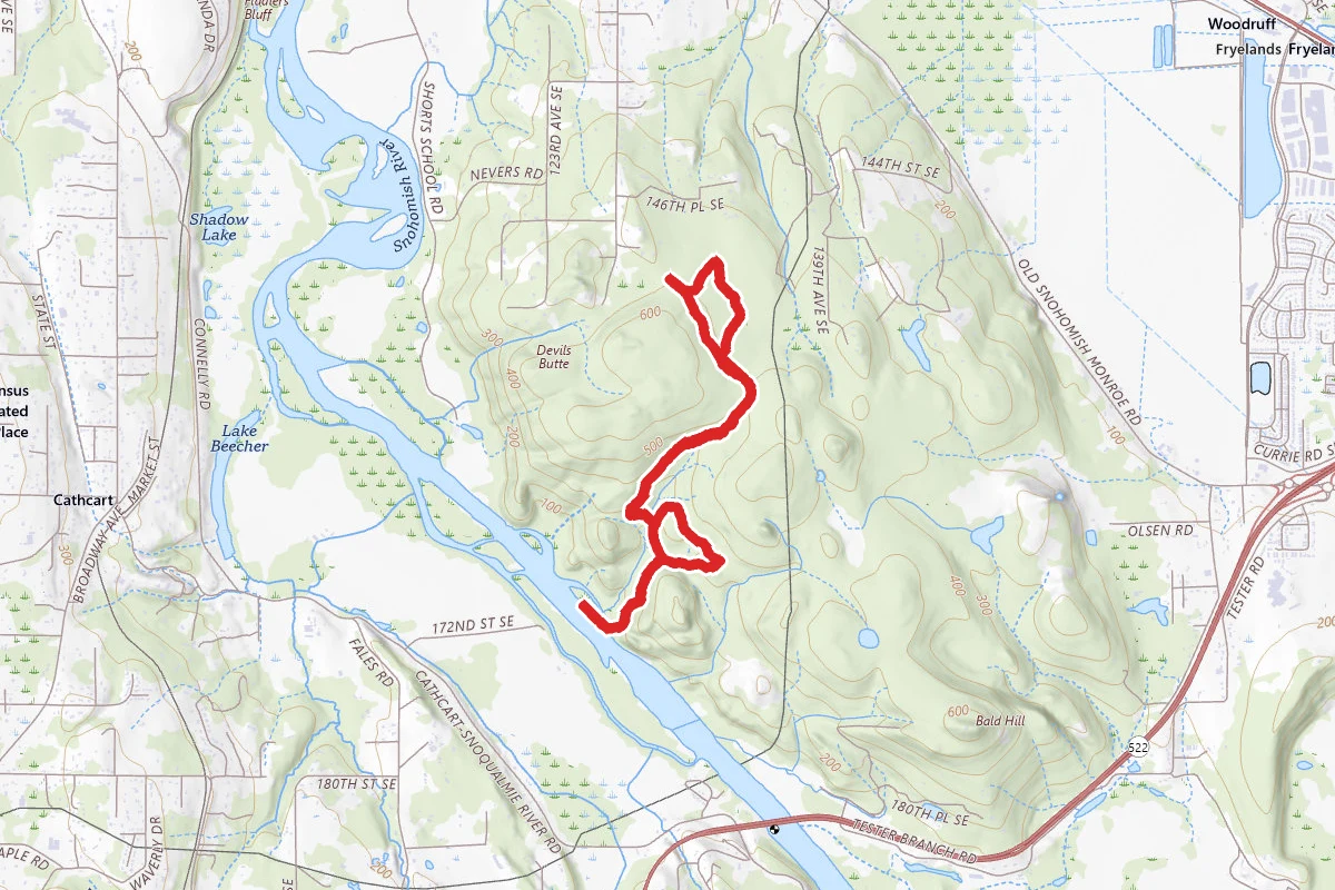 Meet Cutter to River Trail Loop