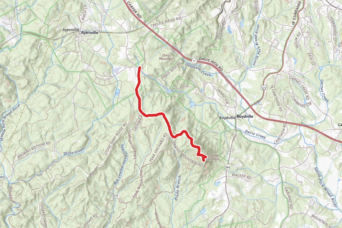 Currahee Mountain Trail