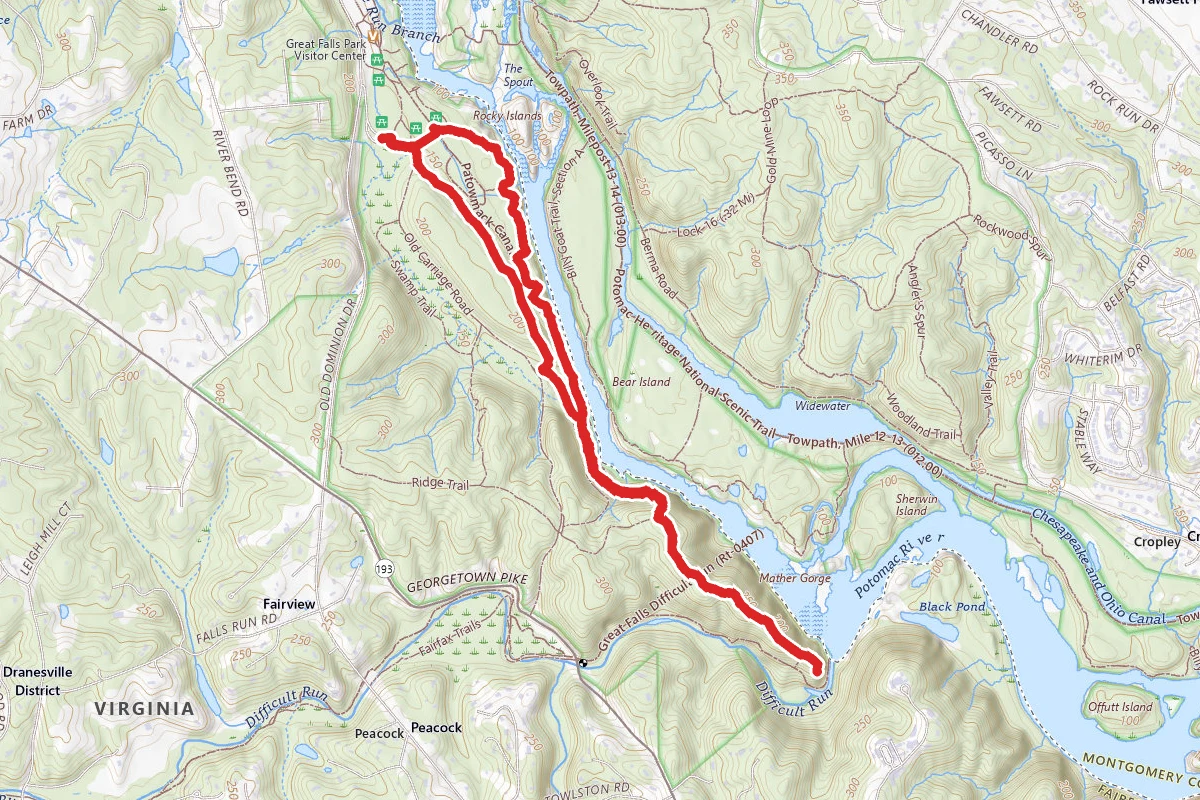 River and Matildaville Trail