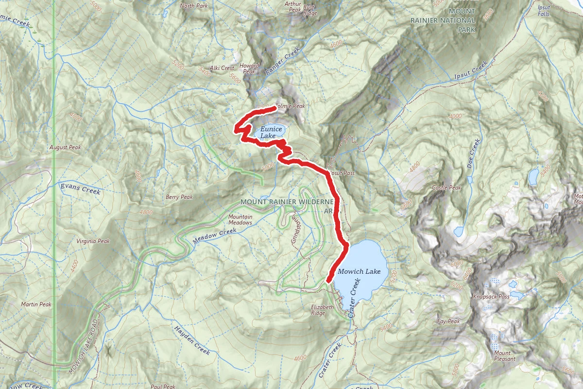 Tolmie Peak Trail