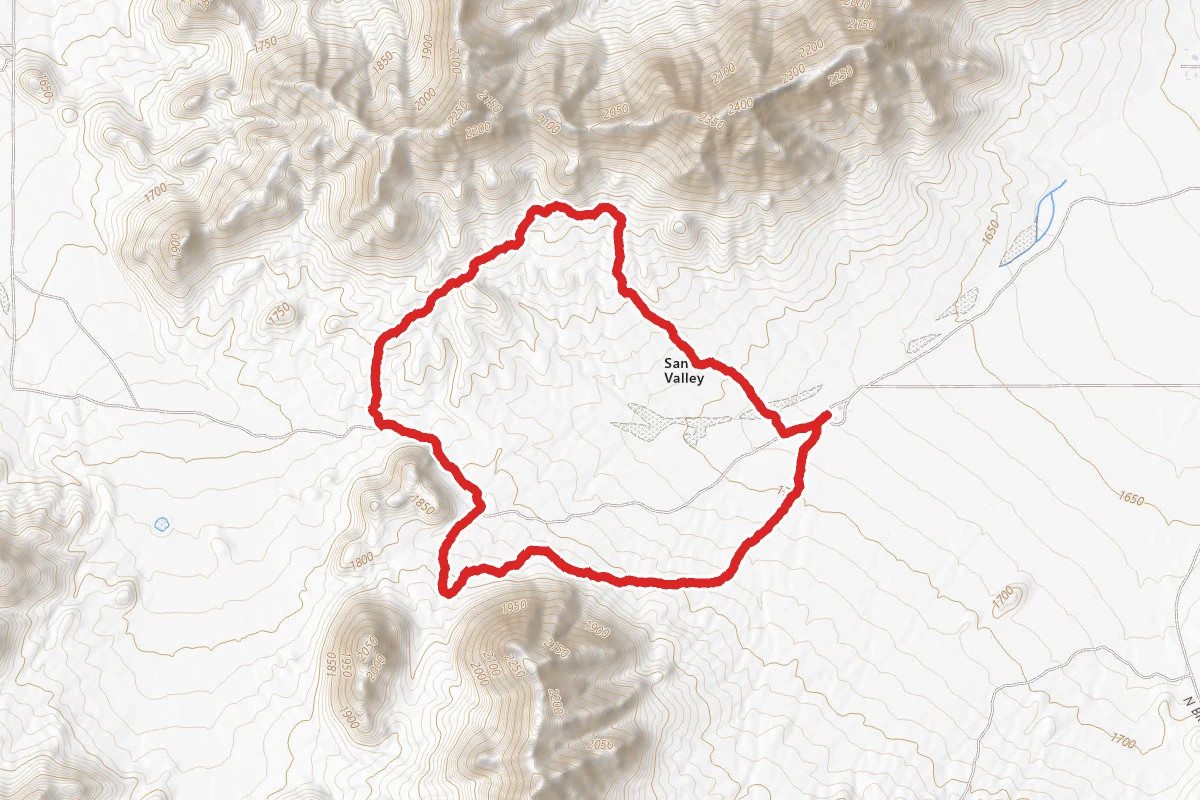 Goldmine, San Tan and Malpais Trail Loop