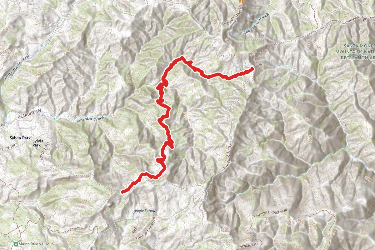 Garapito Canyon Trail