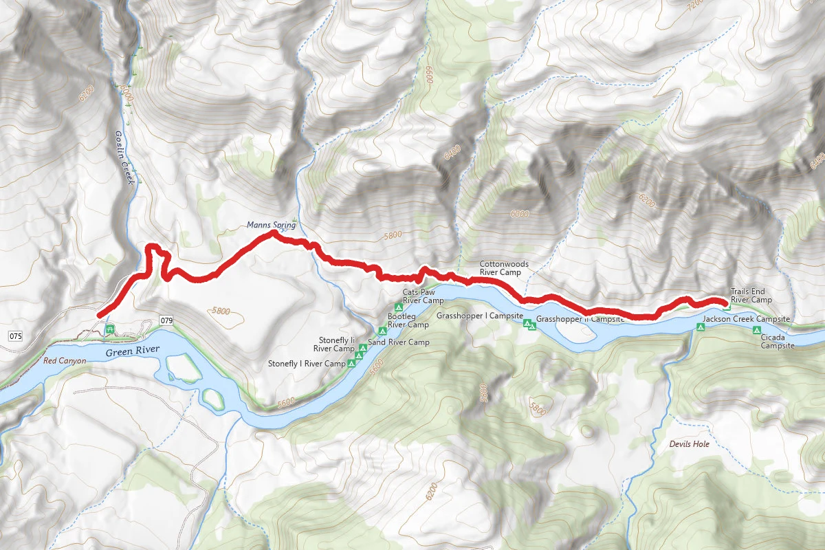 Lower Little Hole Trail