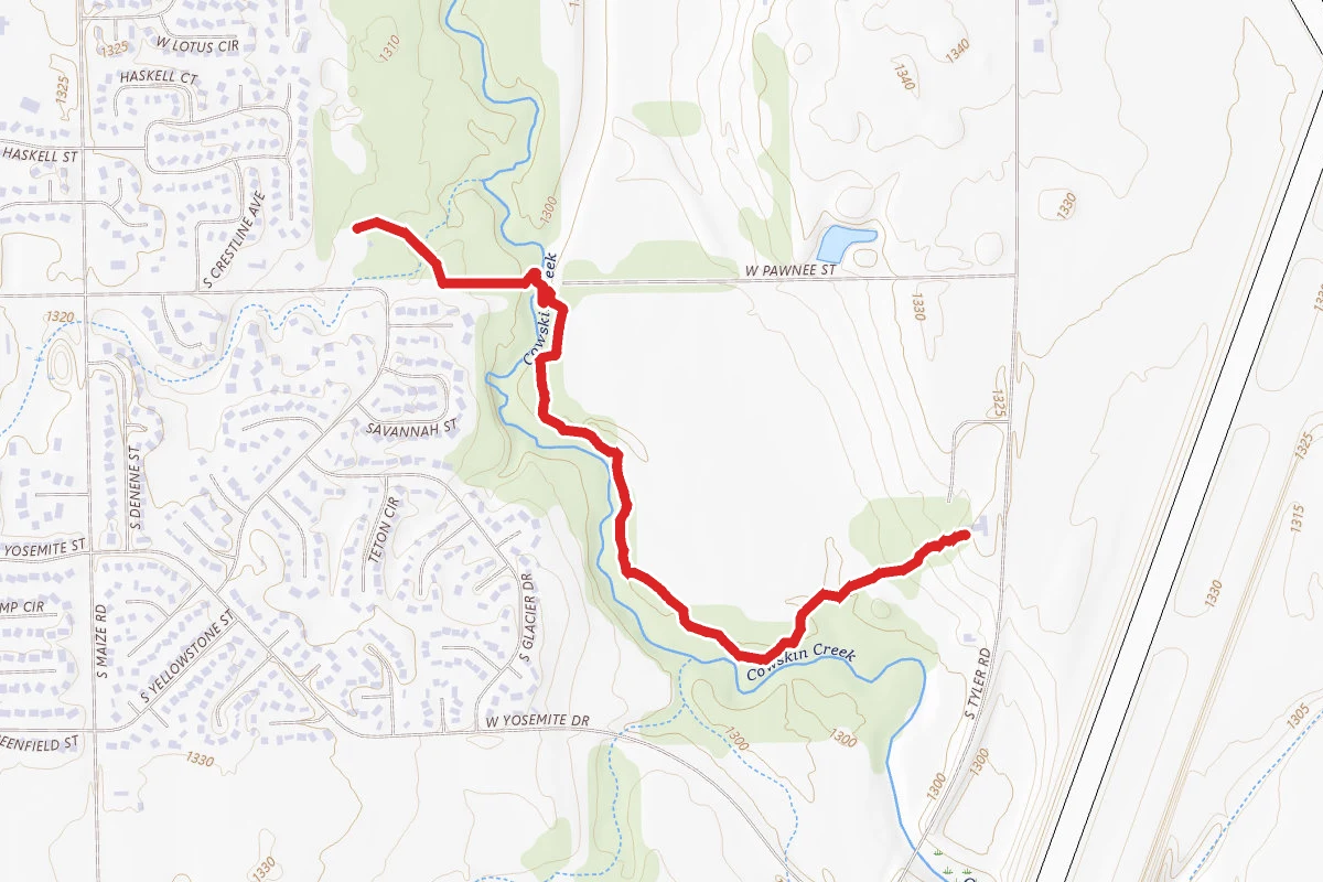 Pawnee Prairie Park Trail