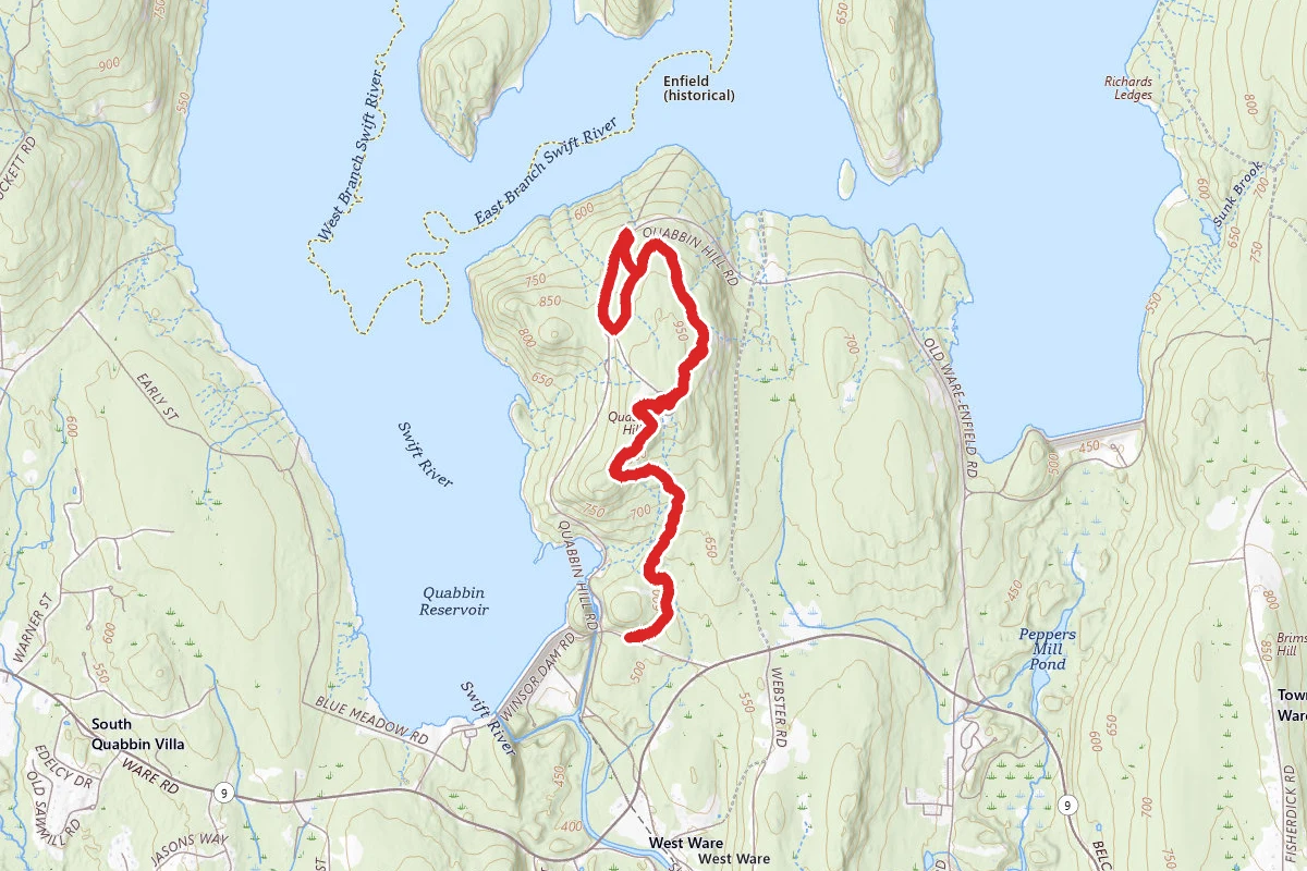 Quabbin Hill Trail