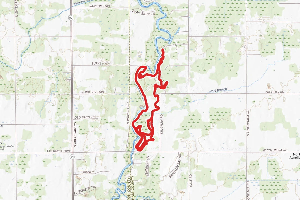 Burchfield Park Singletrack
