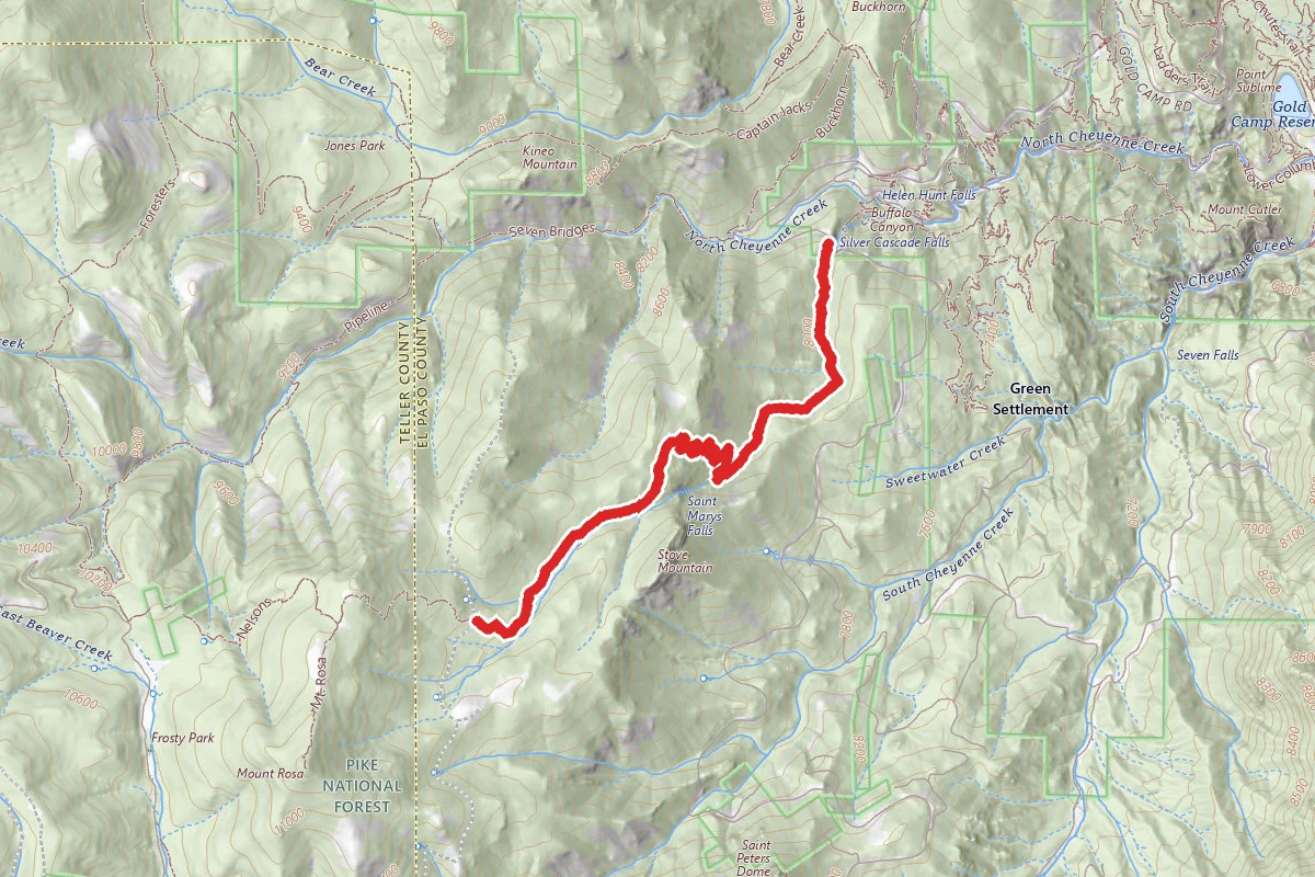 St. Mary's Falls Trail