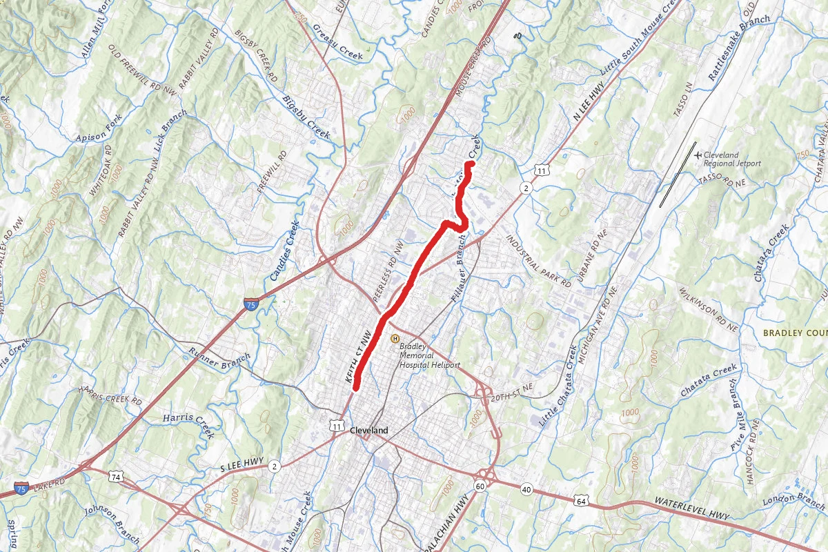 Cleveland Greenway Trail