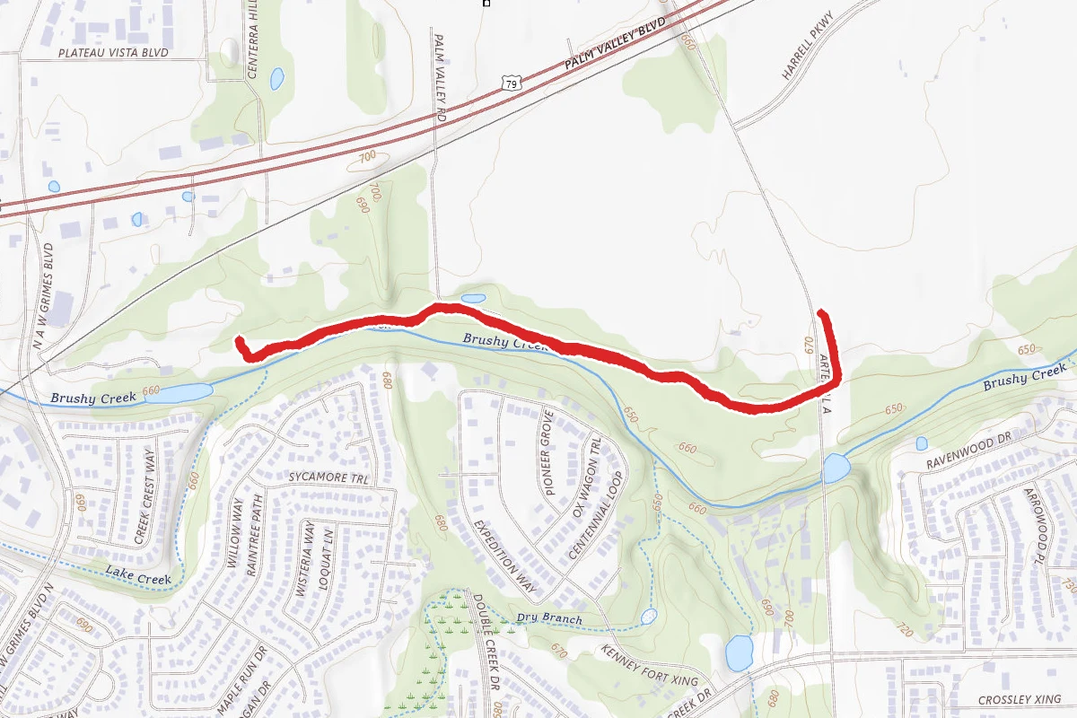 Brushy Creek Trail